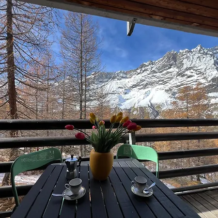 Cervinia Mountain View 公寓 布勒伊-切尔维尼亚